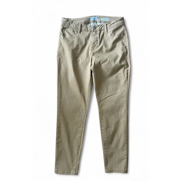 Curve Appeal Jeans Womens Mustard Minimalist Jegging Stretch Size 10/30 - Picture 2 of 10